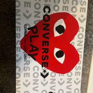 Comme Des Garçons Converse Grey High